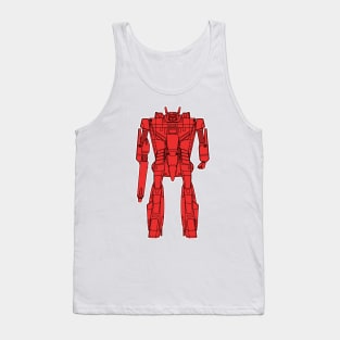 Design red Tank Top